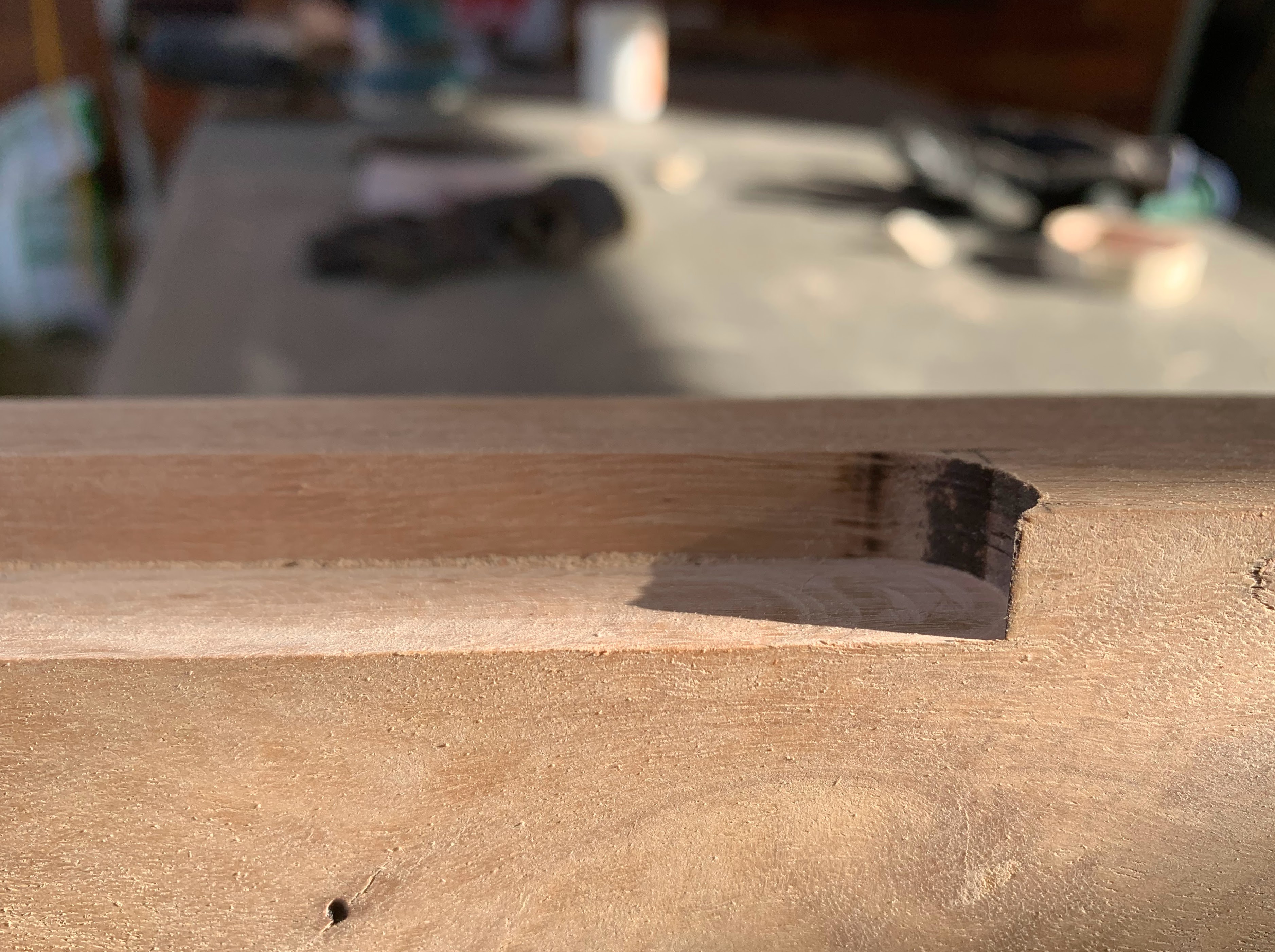 The 2nd hand router doing its good work