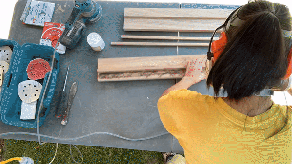 Sanding sanding and more&hellip;sanding