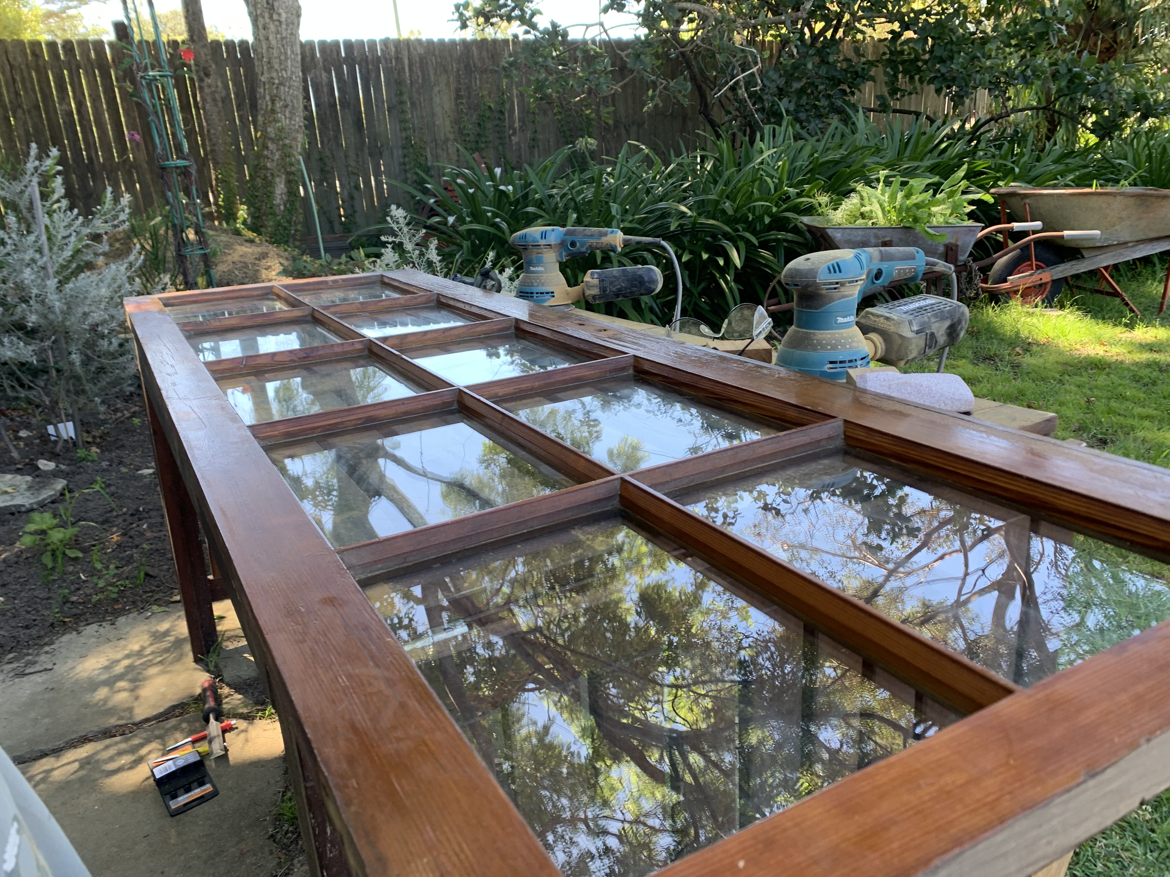 Pre-sanded door