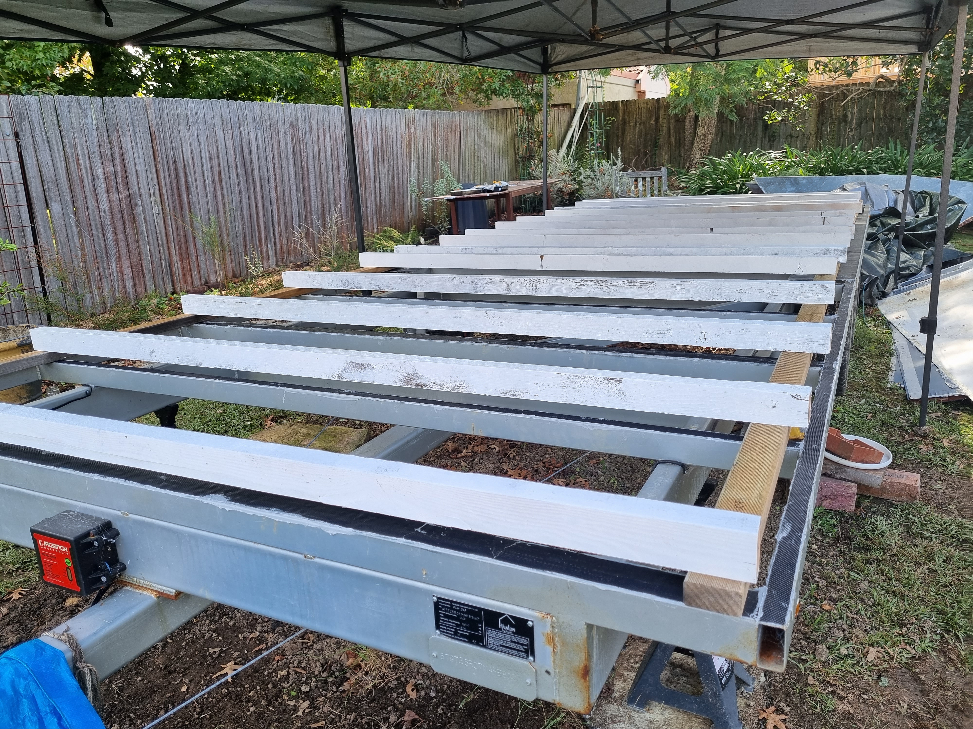 Constructing the subfloor