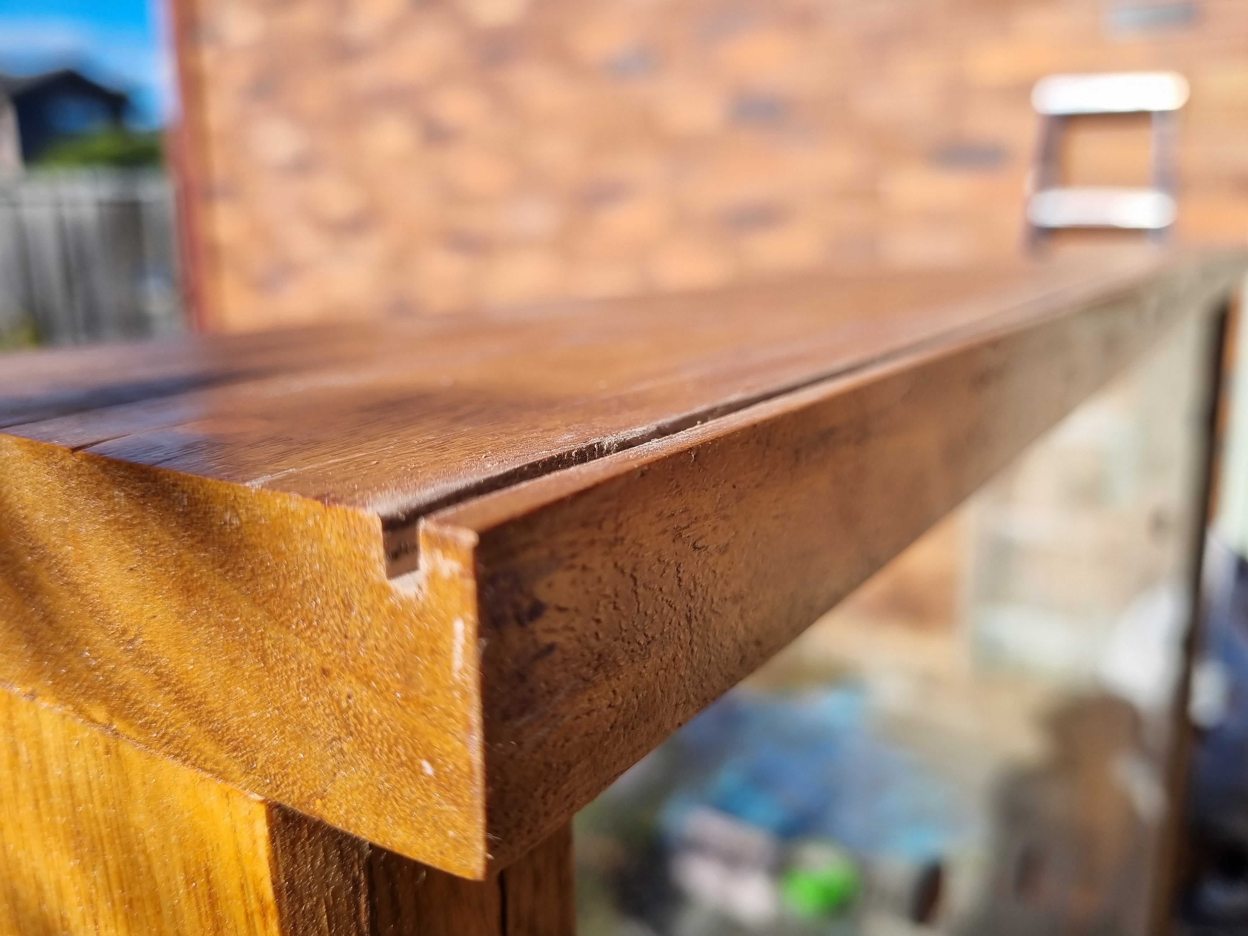 The routered drip edge
