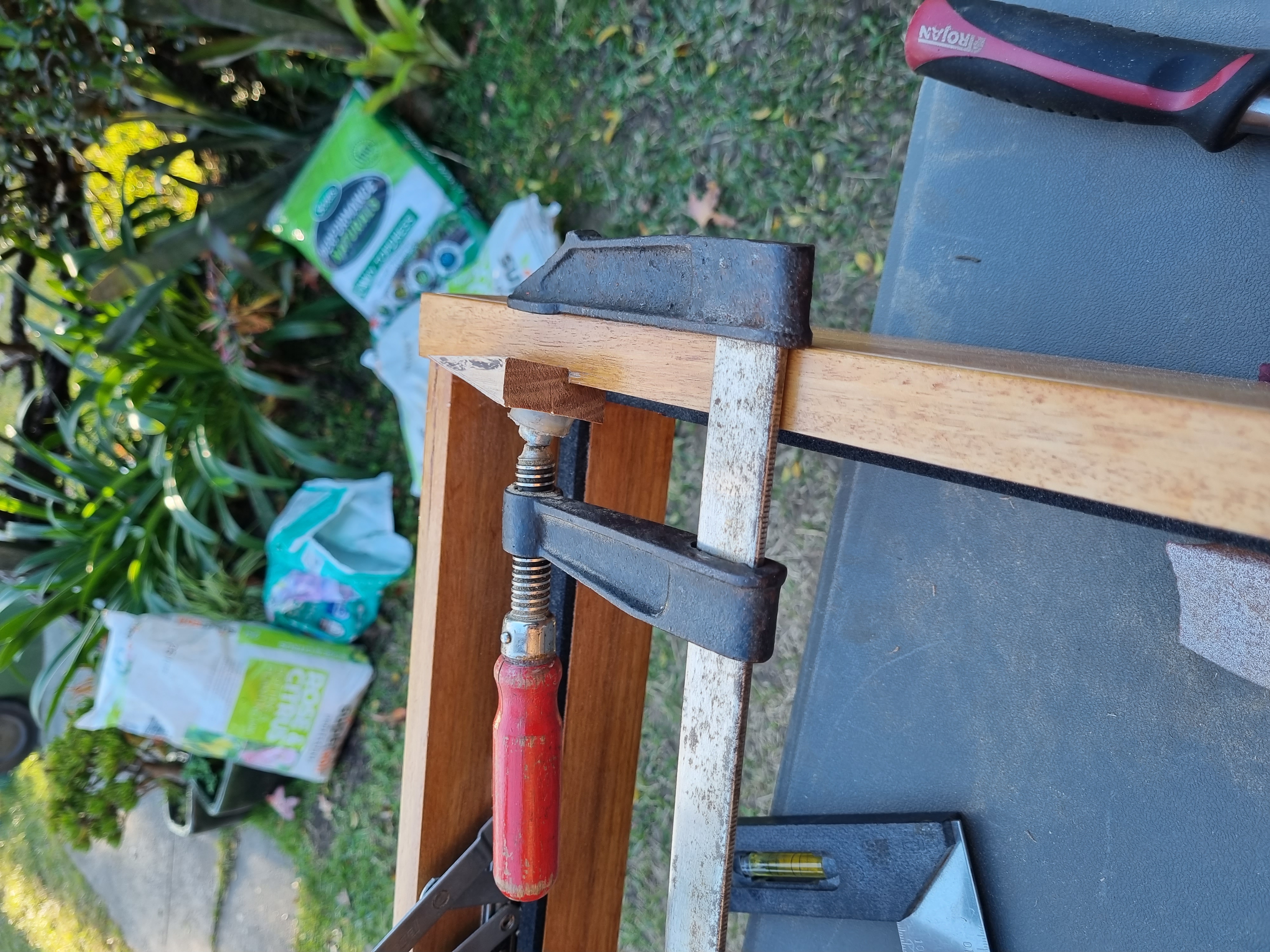 Fixing the routered gouge