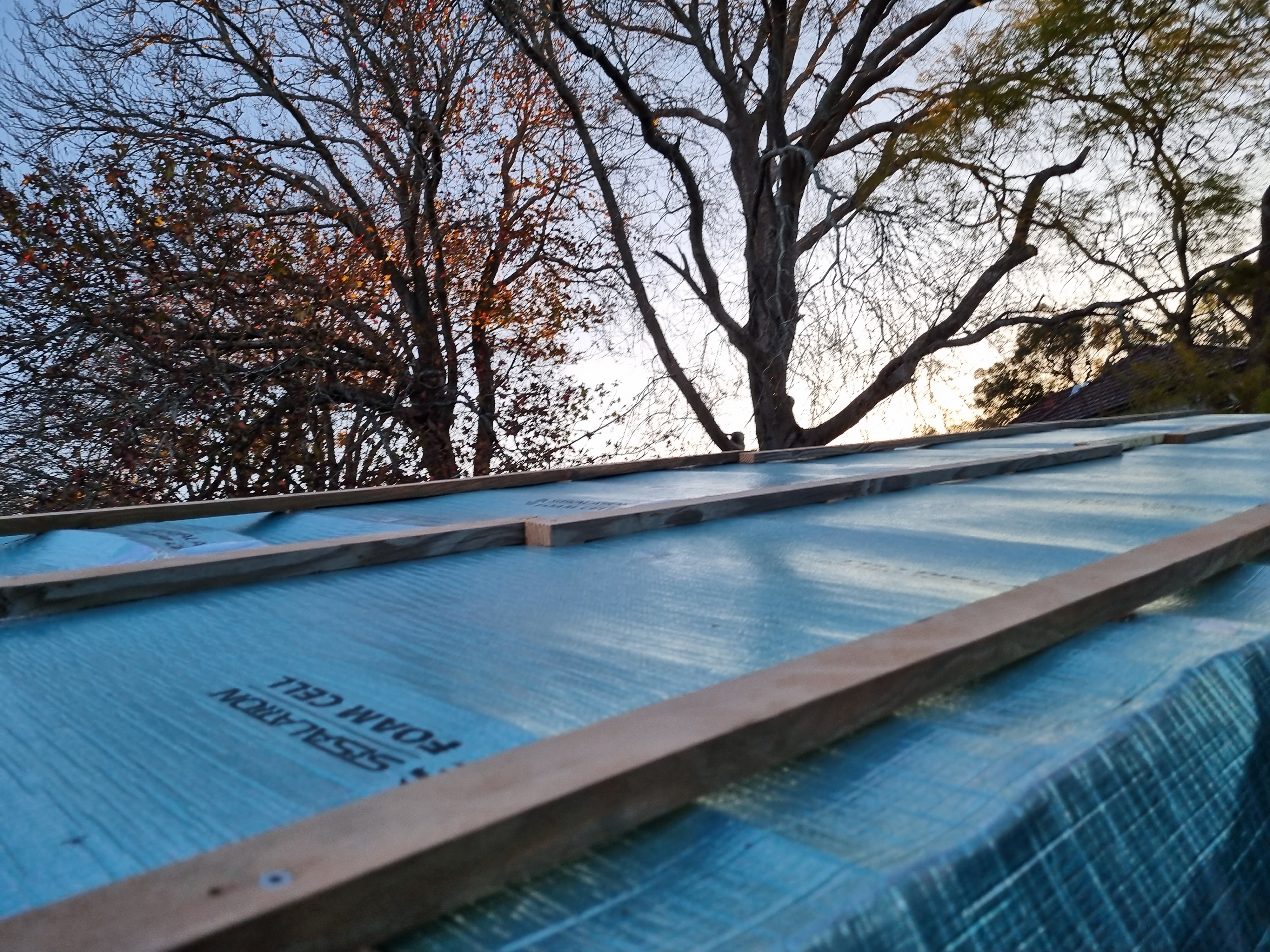 Installing battens
