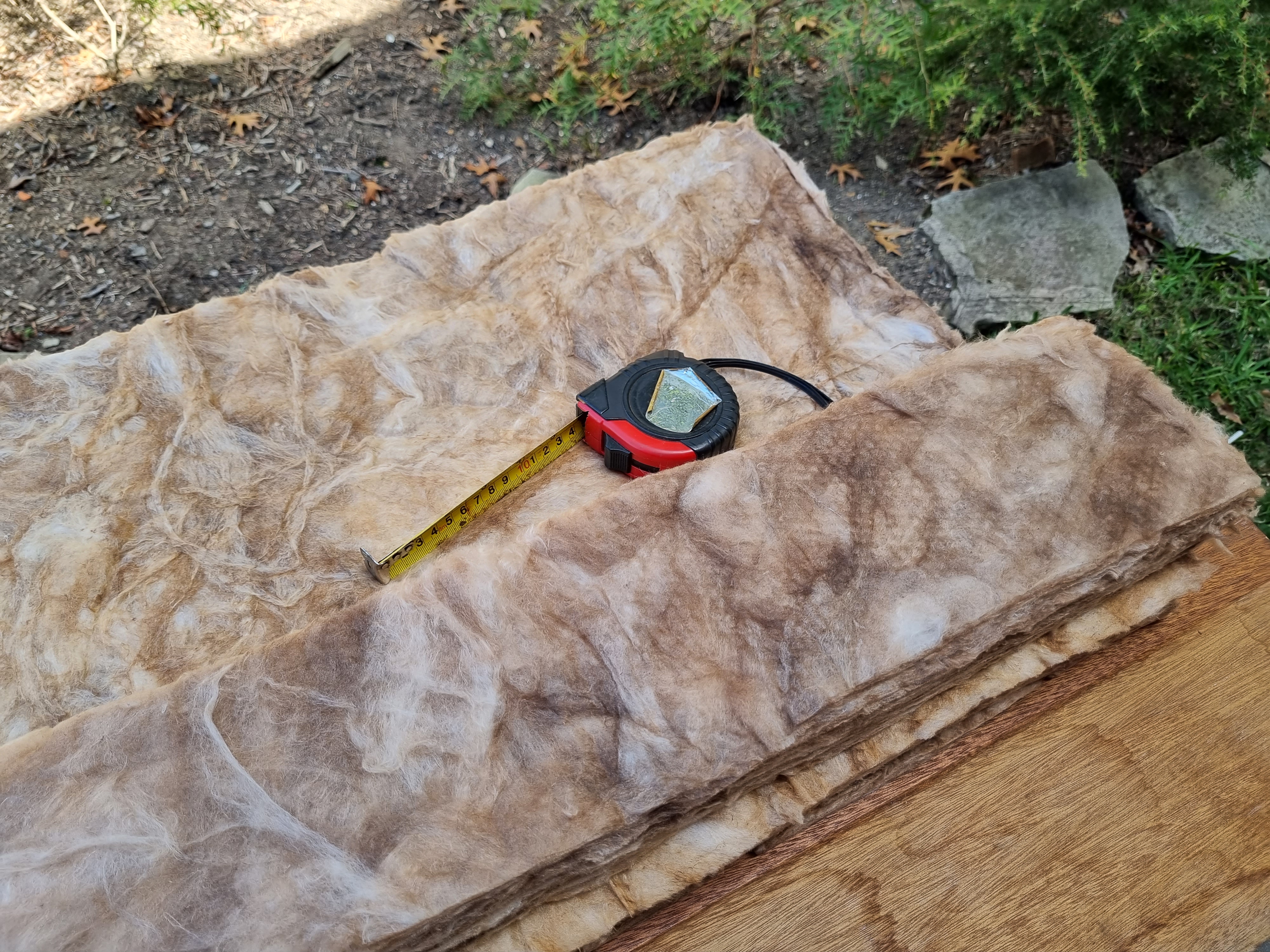 Cutting insulation to size