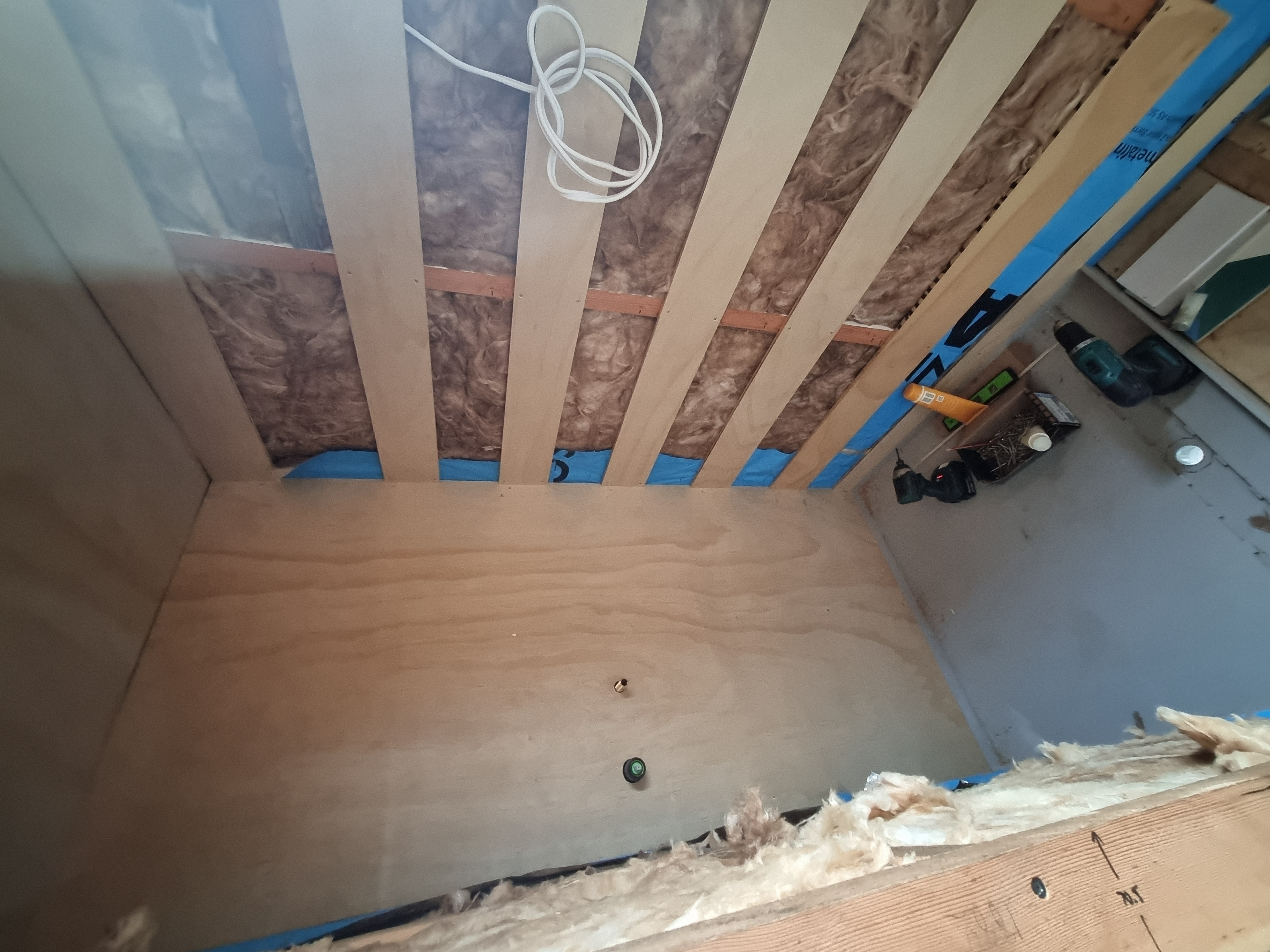 Getting set to waterproof the bathroom