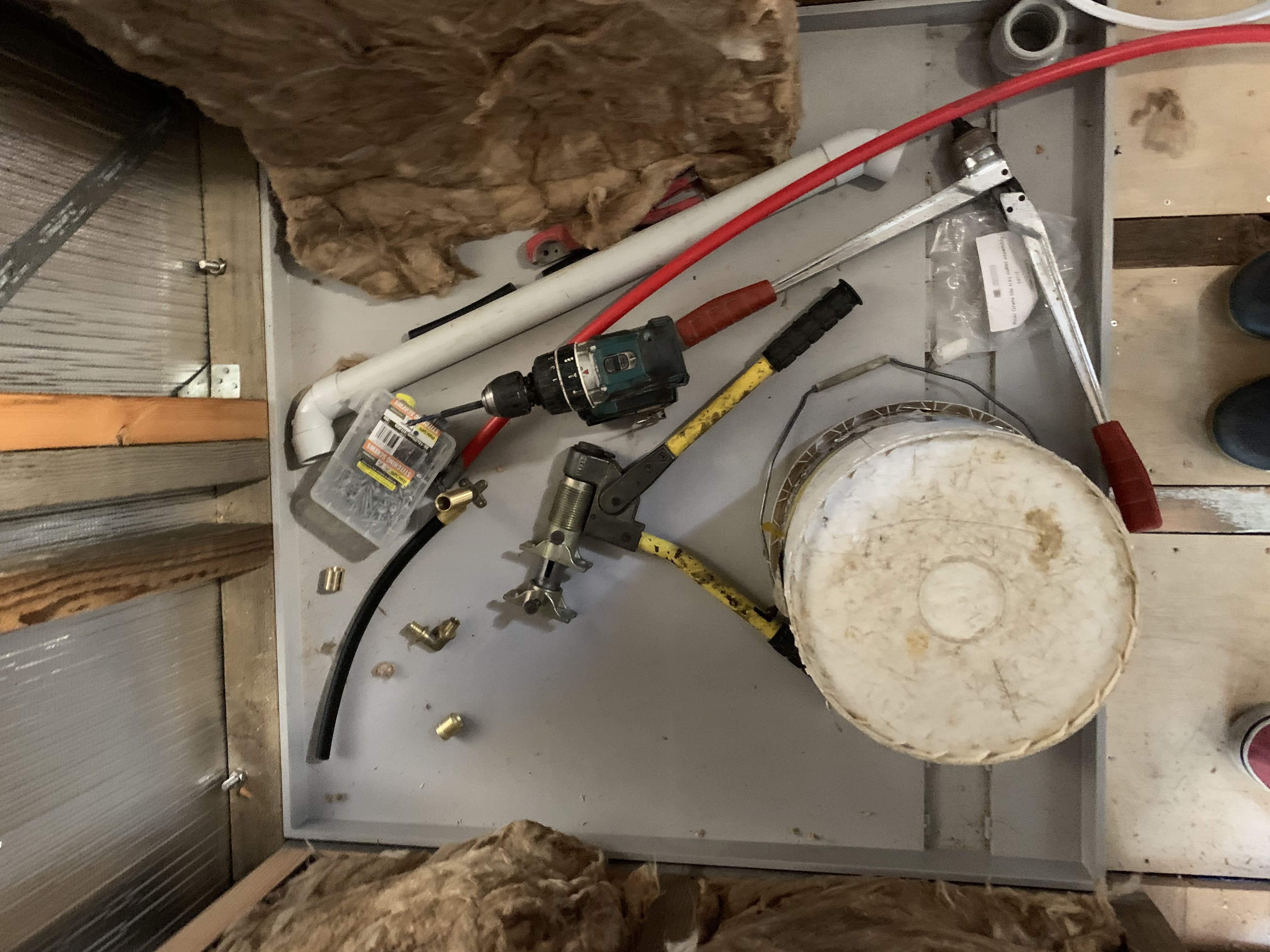 Bathroom plumbing