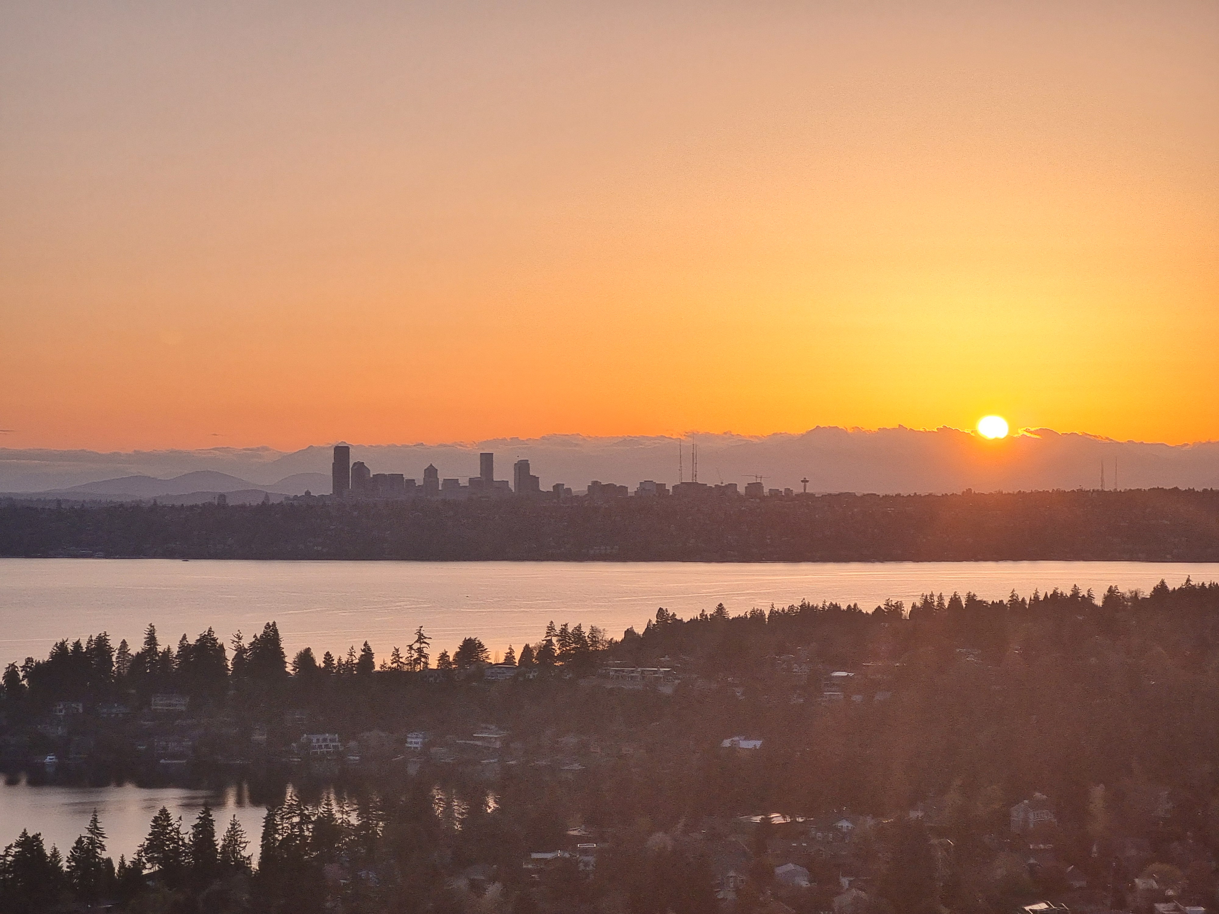 Sunsets in Seattle