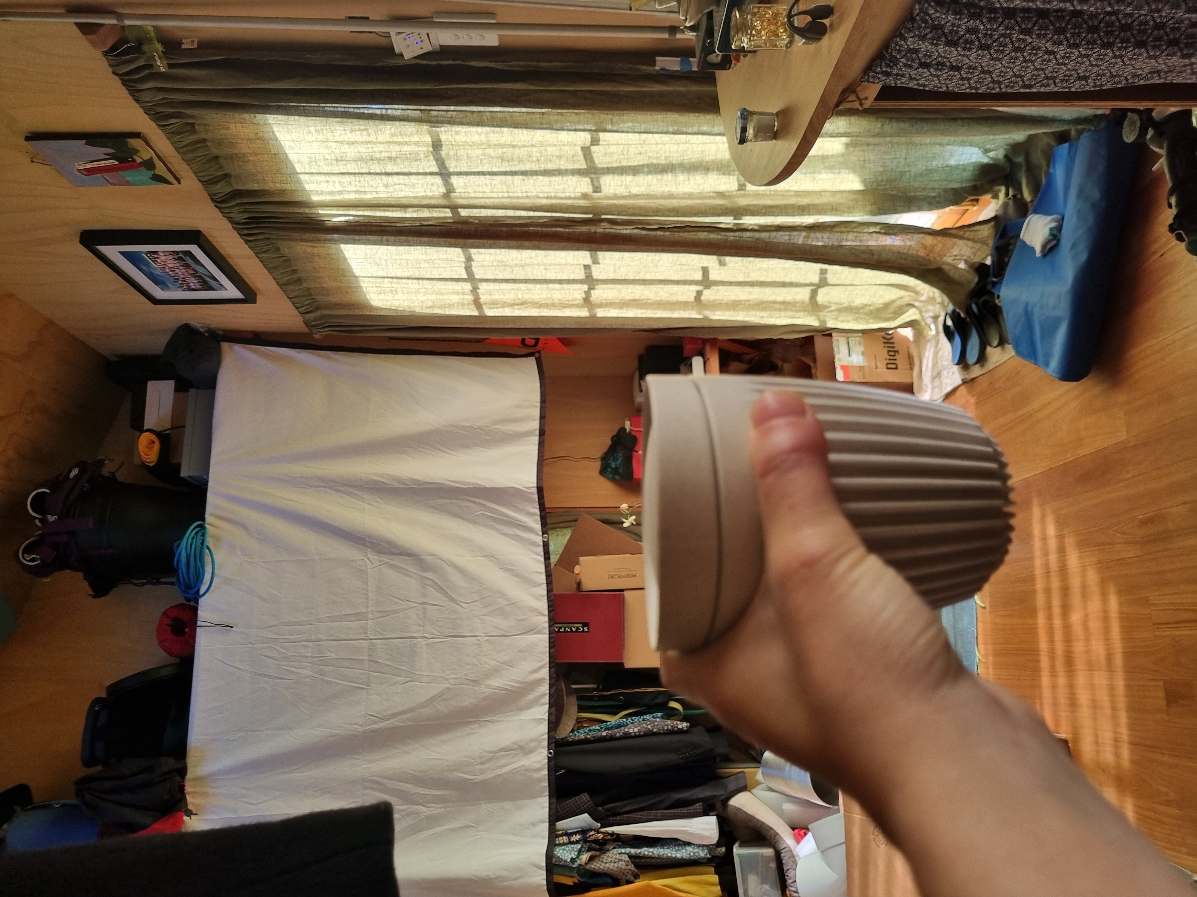 Cheers from the tiny house